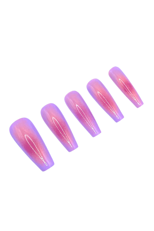 Purple Aura Nails