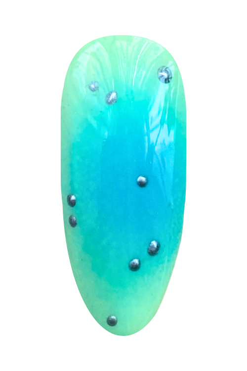 Green Aura Nails