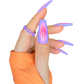 Purple Aura Nails